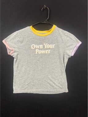 Freeze Medium Gray Graphic T-Shirt Own Your Power